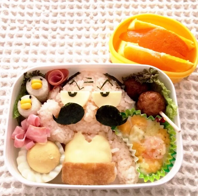 Snapdishの料理写真:でんじゃらすじーさん弁当|marichさん