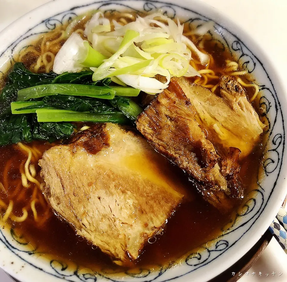 Snapdishの料理写真:チャーシュー麺🍜|Kashimanakitchenさん