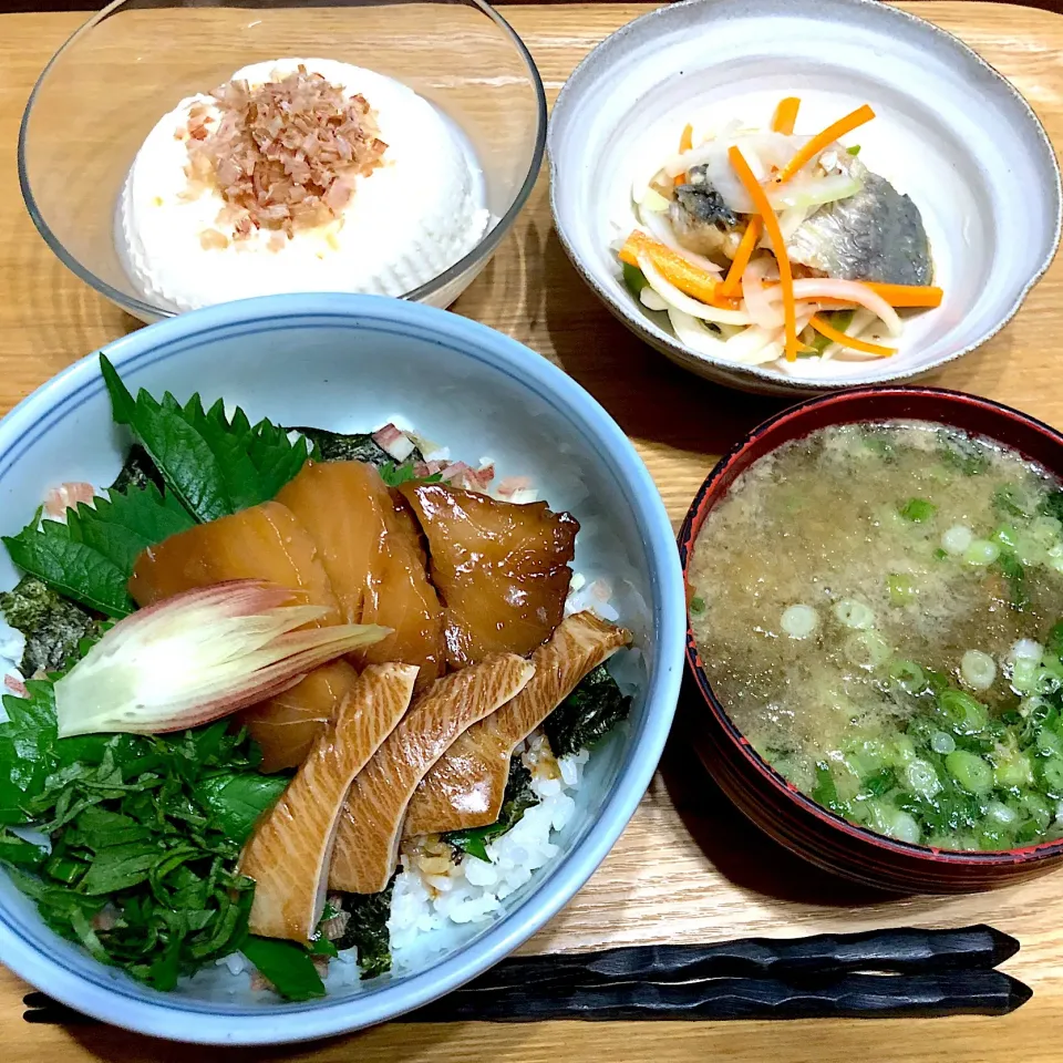 漬け丼定食😊|Jean Nobyさん