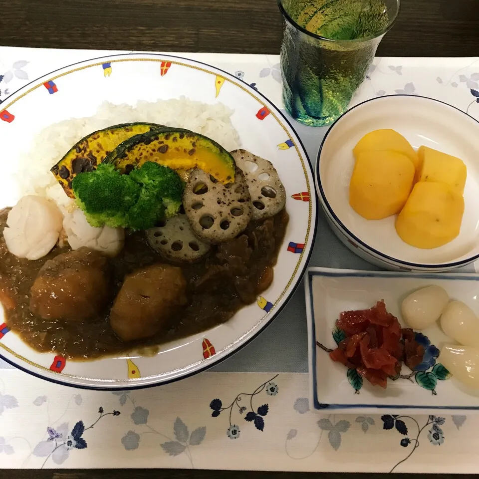 貝柱と牛肉のカレー|tamemitiさん