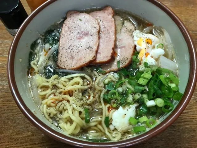 #マルちゃん正麺 🍜、醤油味❗️ (,,・ω・,,)✨|サソリさん