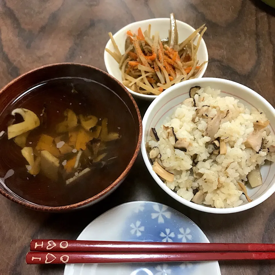 松茸ご飯と松茸のお吸物|ともこさん