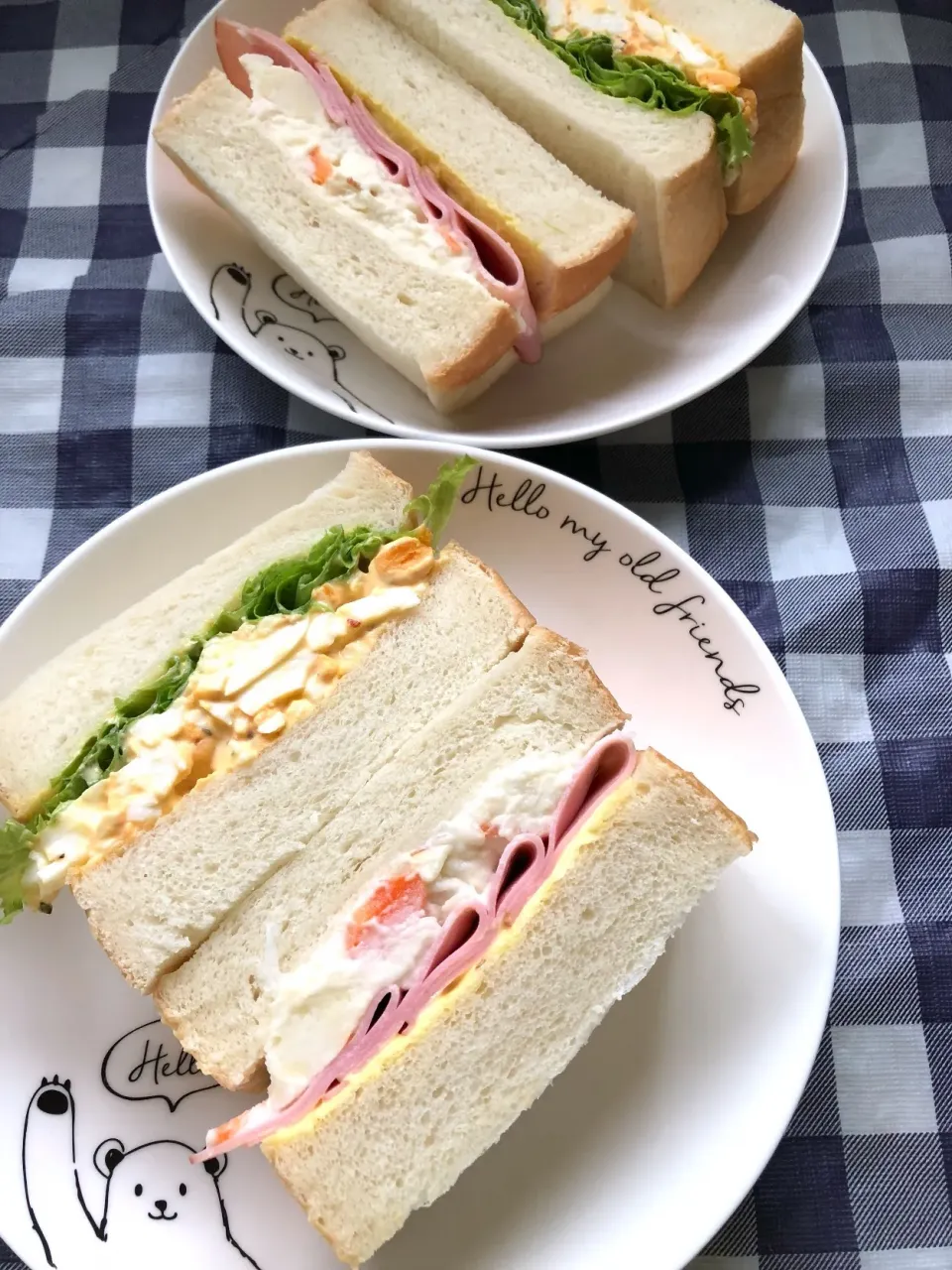 サンドイッチ🥪|しろくまさん