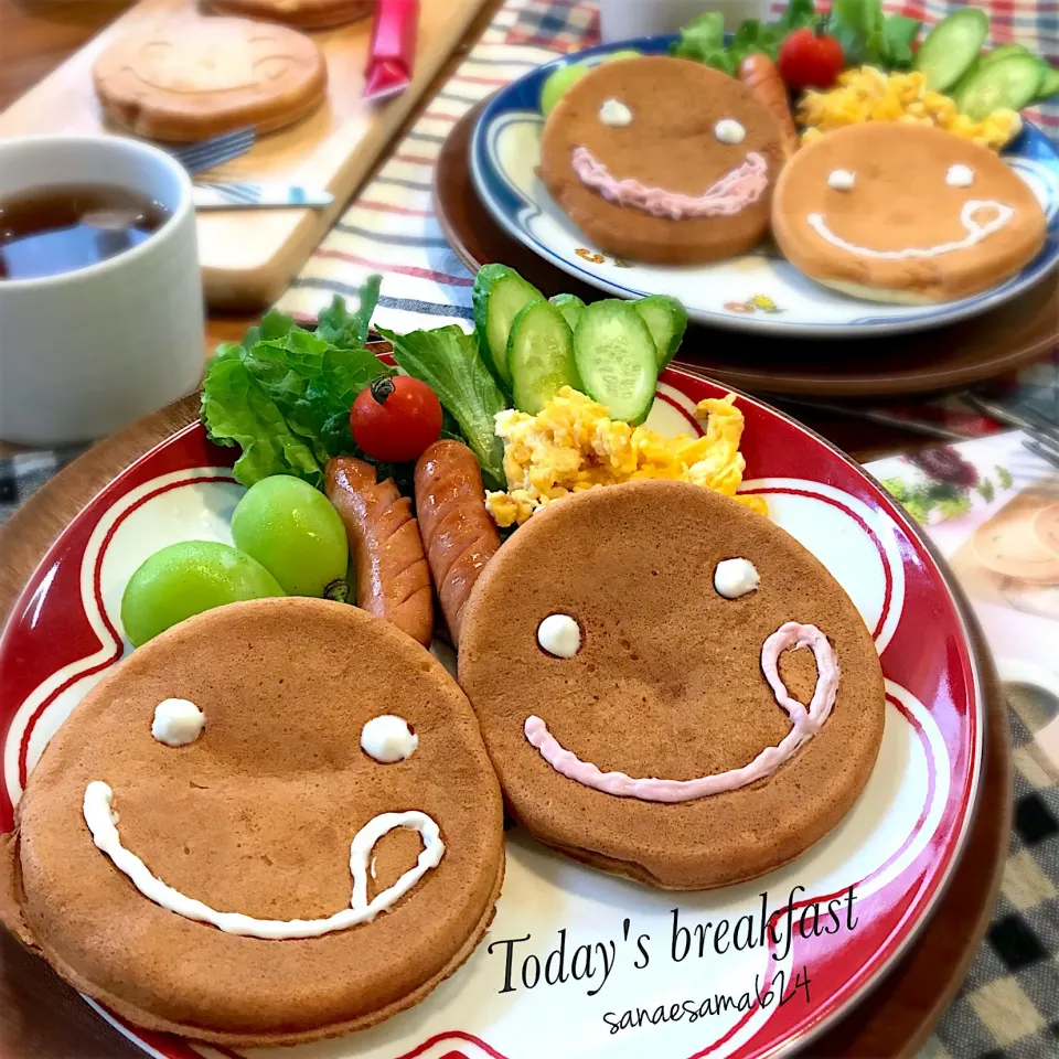 Snapdishの料理写真:#smileパンケーキ|さえちゃんさん