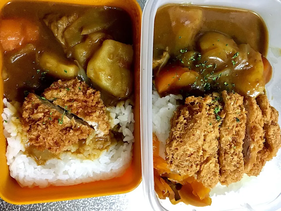 カツカレー弁当|なつさん