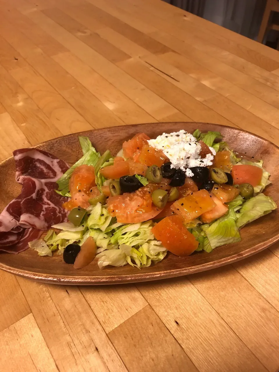 Snapdishの料理写真:Insalata di prosciutto crudo|Takeshi Kuraishiさん