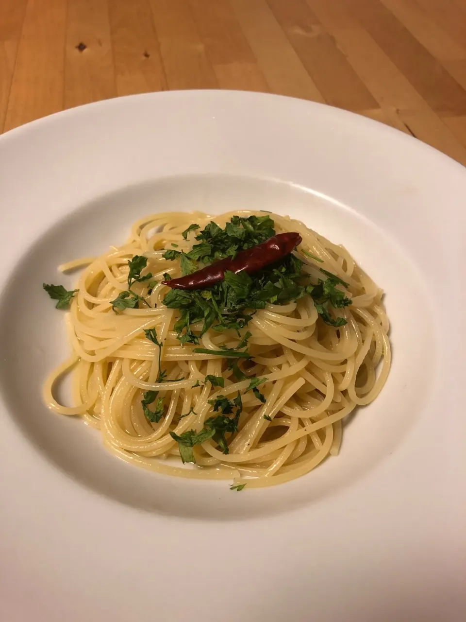 Spaghetti aglio, olio e peperoncino|Takeshi Kuraishiさん