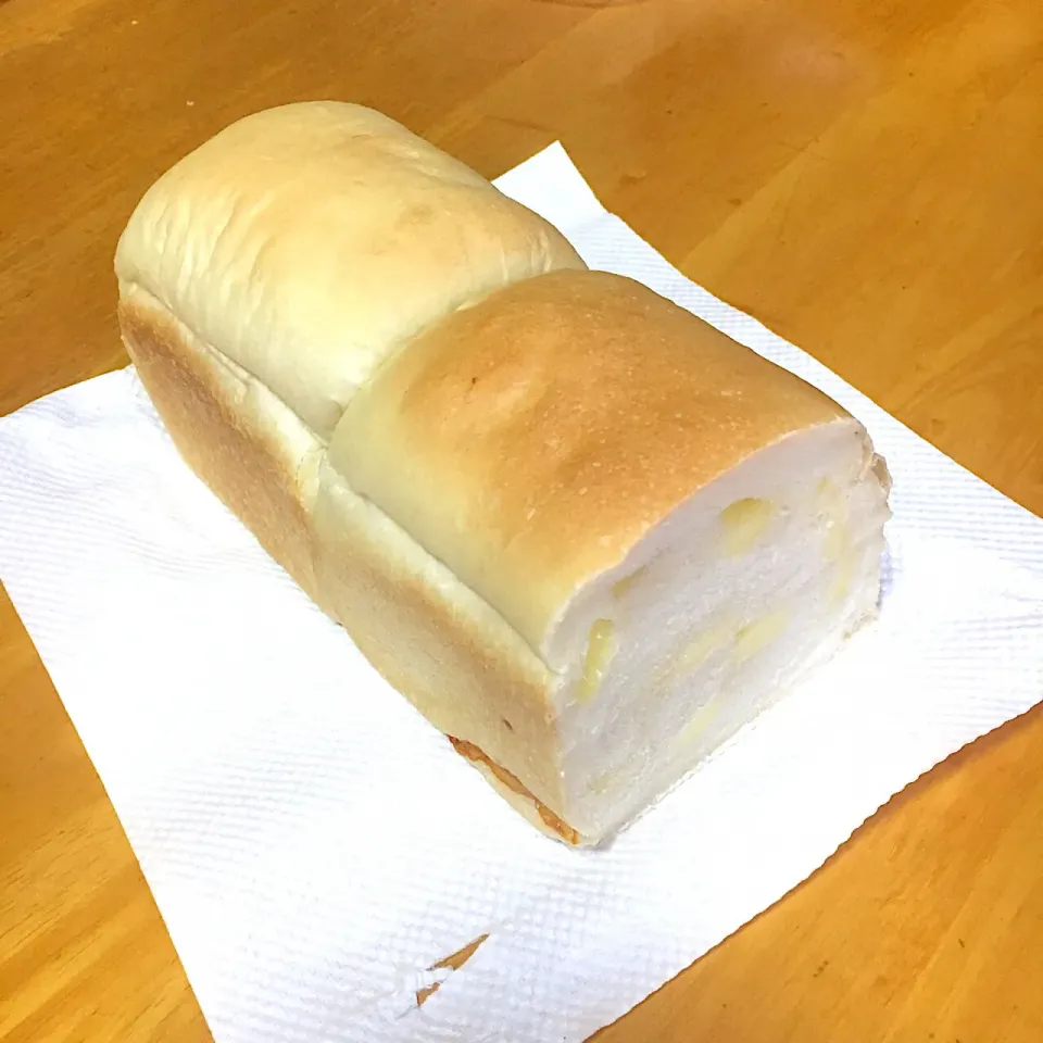 チーズ入り食パン🍞|さおりさん