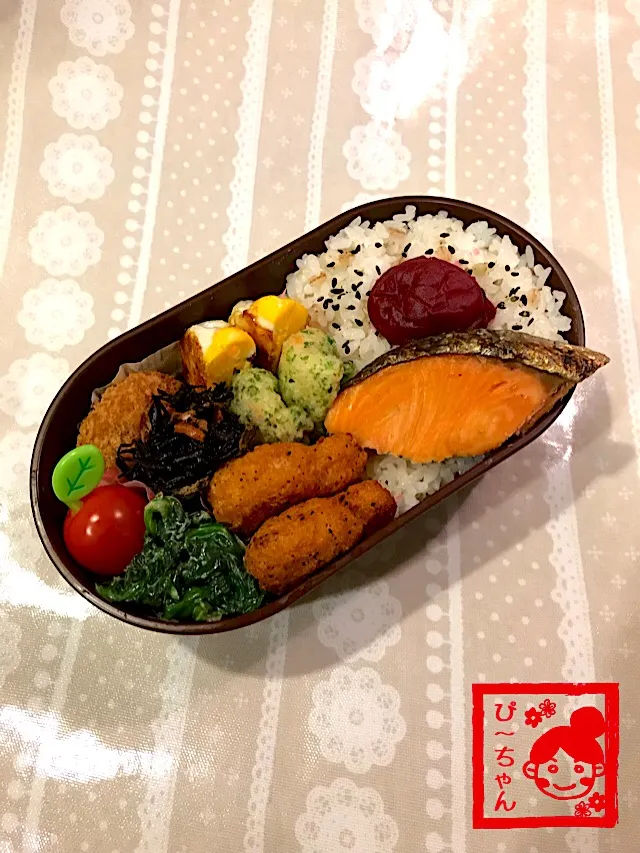 Snapdishの料理写真:次女☆高校生弁当😊243日目|☆ぴ〜ちゃん☆さん