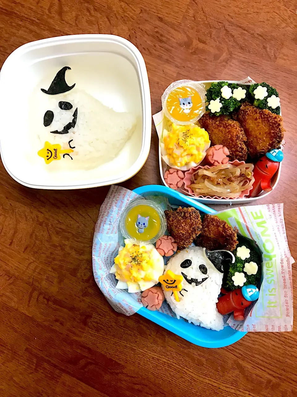 ハロウィンおばけ弁当♡|かなさん