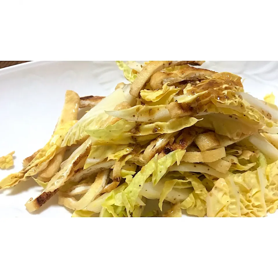 白菜と薄揚げの和風サラダ🥗|HALさん