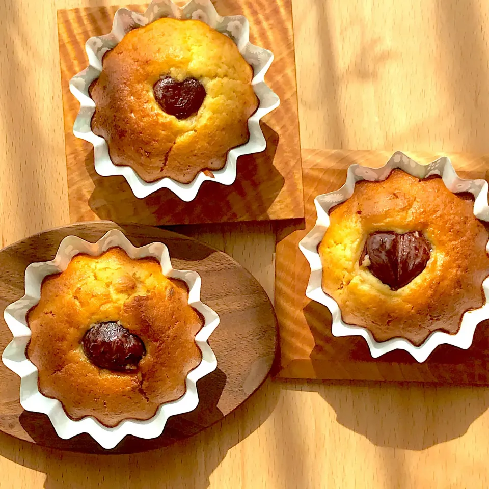 ひかりママさんの料理 混ぜて焼いてすぐできる！ふわふわしっとりバナナマフィン♡|ももさん