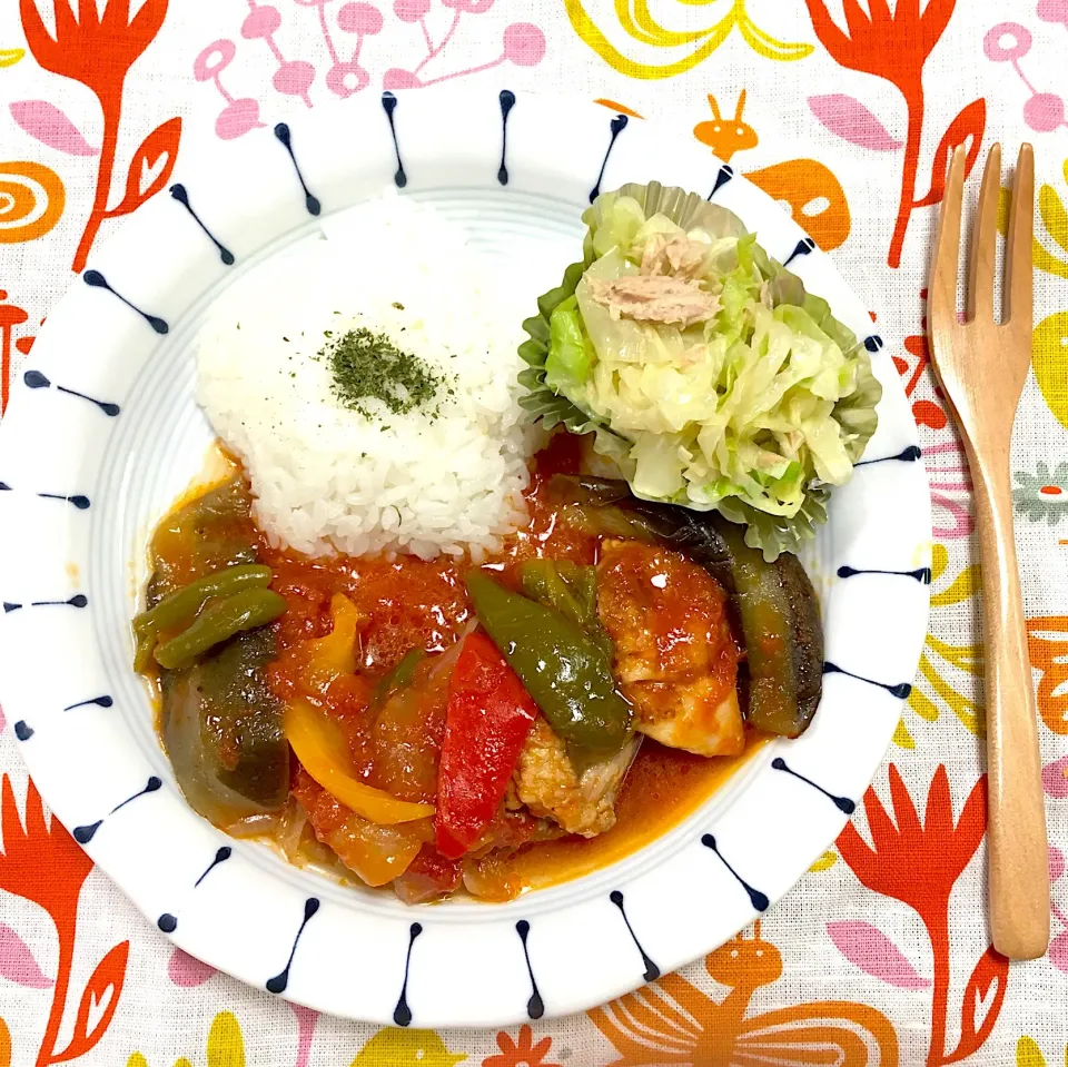 野菜たっぷりチキンのトマト煮込み🍅|☆*yuko's kitchen*☆さん