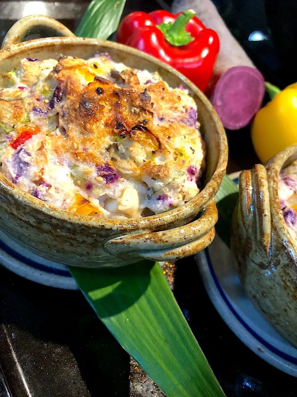 色々野菜の山芋焼き♪|ちーちさん