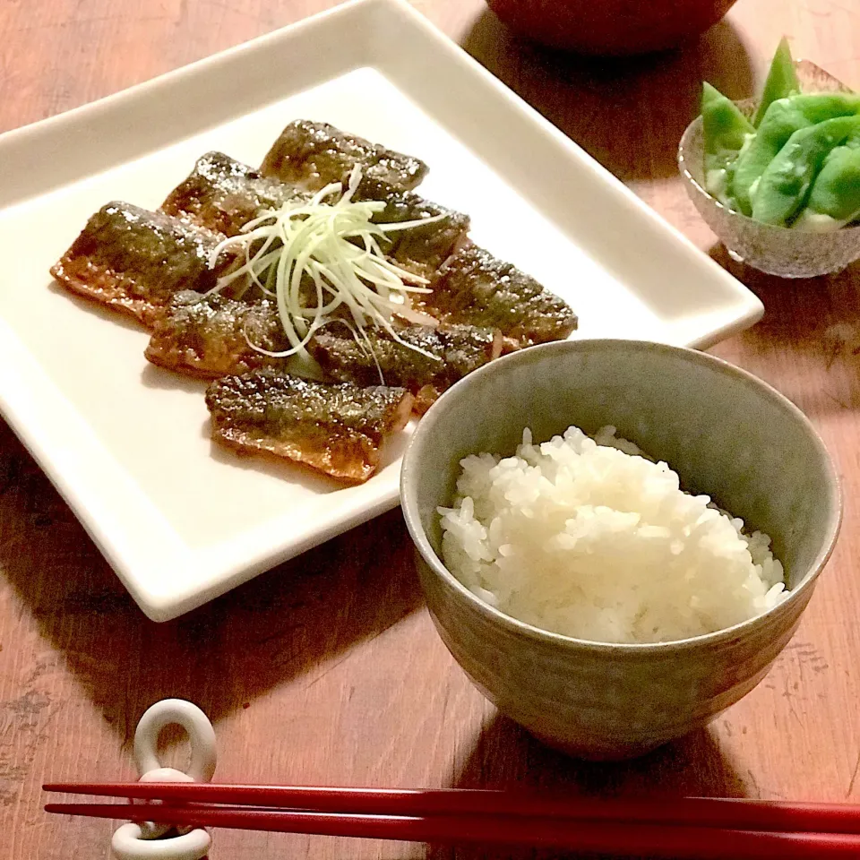 ご飯のお供に、秋刀魚の蒲焼|sonokoさん