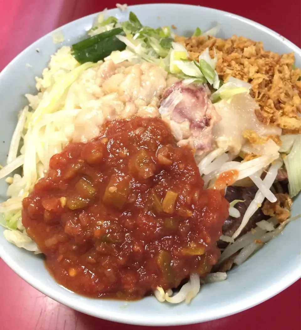 ラーメン二郎中山駅前店でねぎ汁なし頂きました🍜|NOMU'S キッチン🍳さん