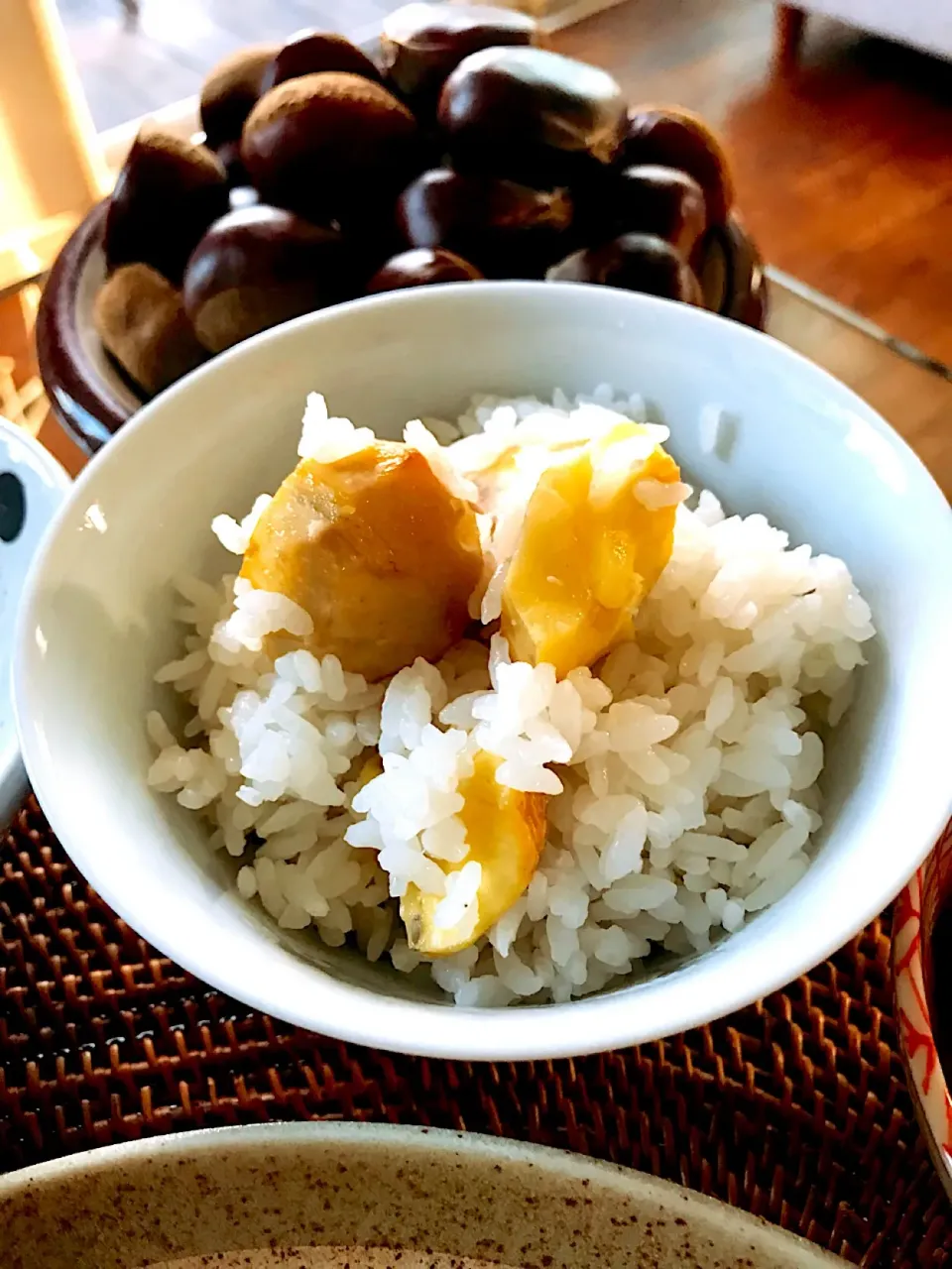 栗ご飯🌰|もかもいさん