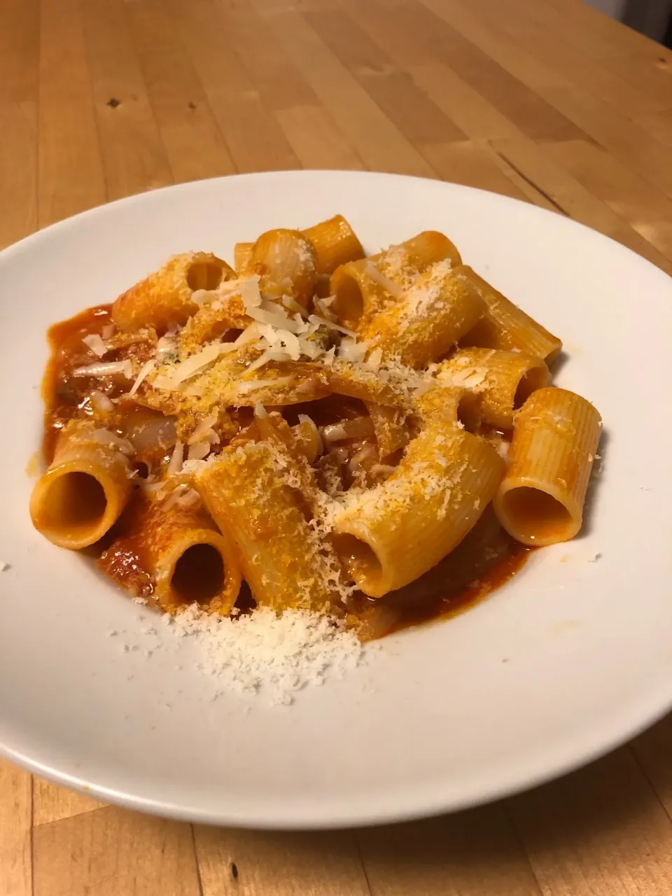 Rigatoni all’amatriciana|Takeshi Kuraishiさん