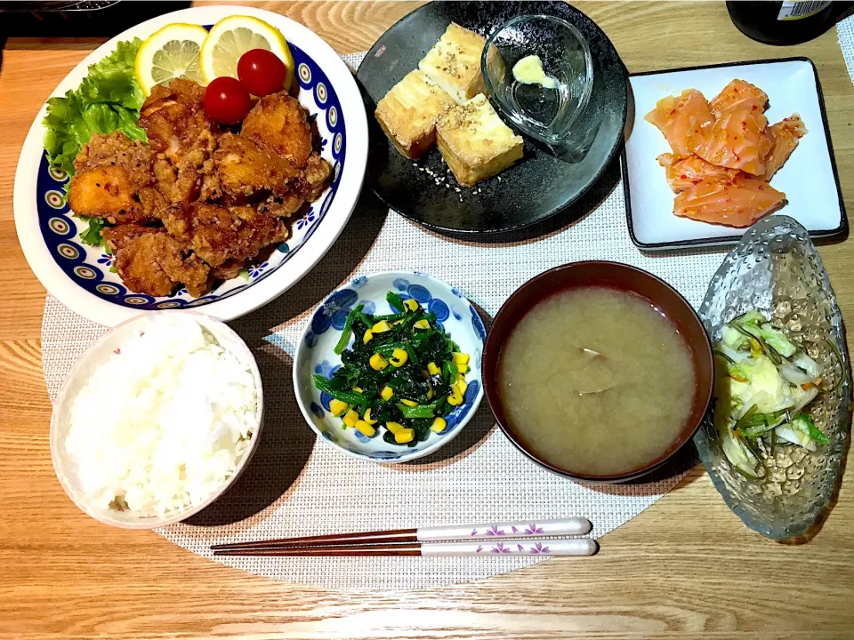 10月1日 晩御飯|バナナチョコさん