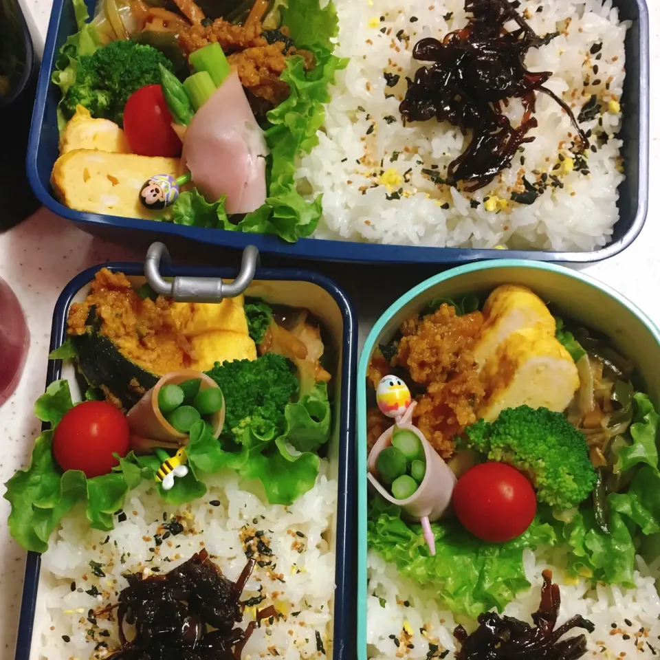 今日のお仕事&学校弁当♪2018.10.2|ぐぅさん