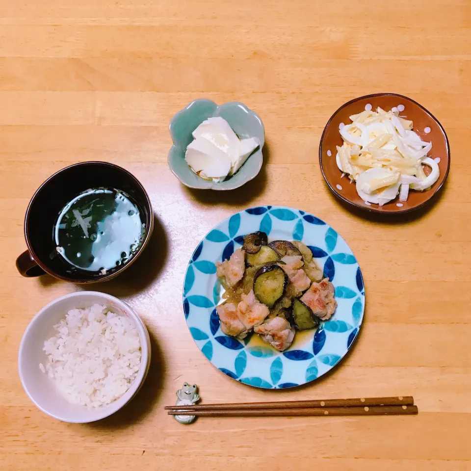 鶏肉と茄子のみぞれ煮|ちゃみこさん