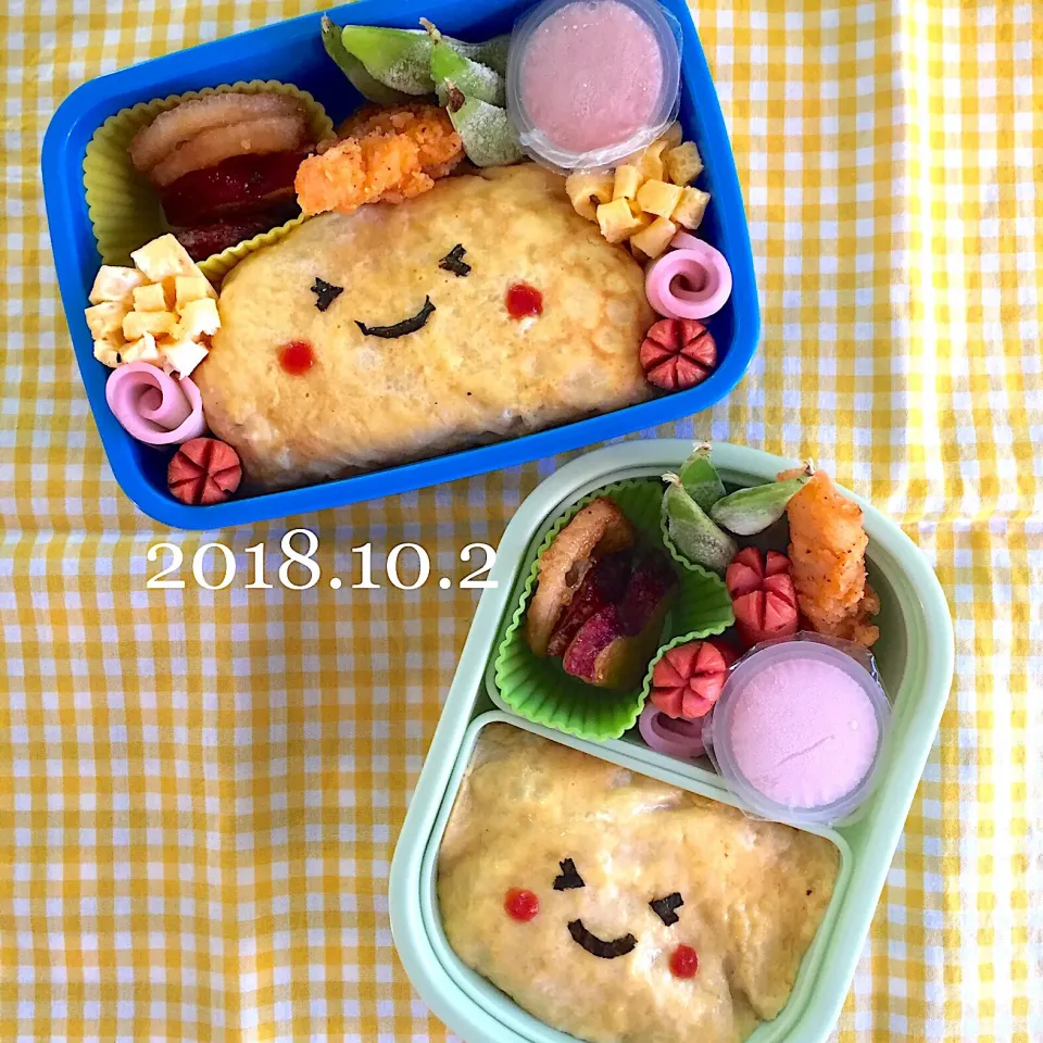 オムライス弁当♡|カイサナママさん