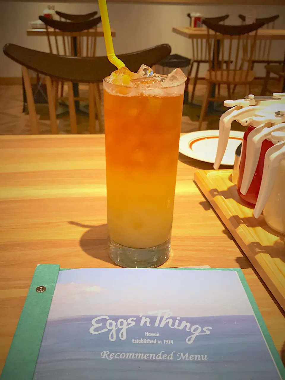 Snapdishの料理写真:プランテーションアイスティー
 #アイスティー #Eggs'n Things|ヒロさん