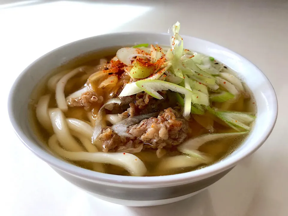 今日のお昼ご飯は肉うどん✨|NOBUちえさん