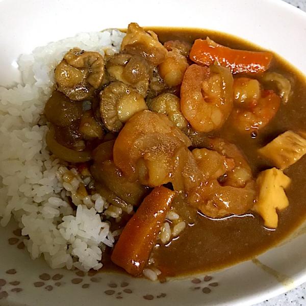 ミックス 冷凍 カレー シーフード