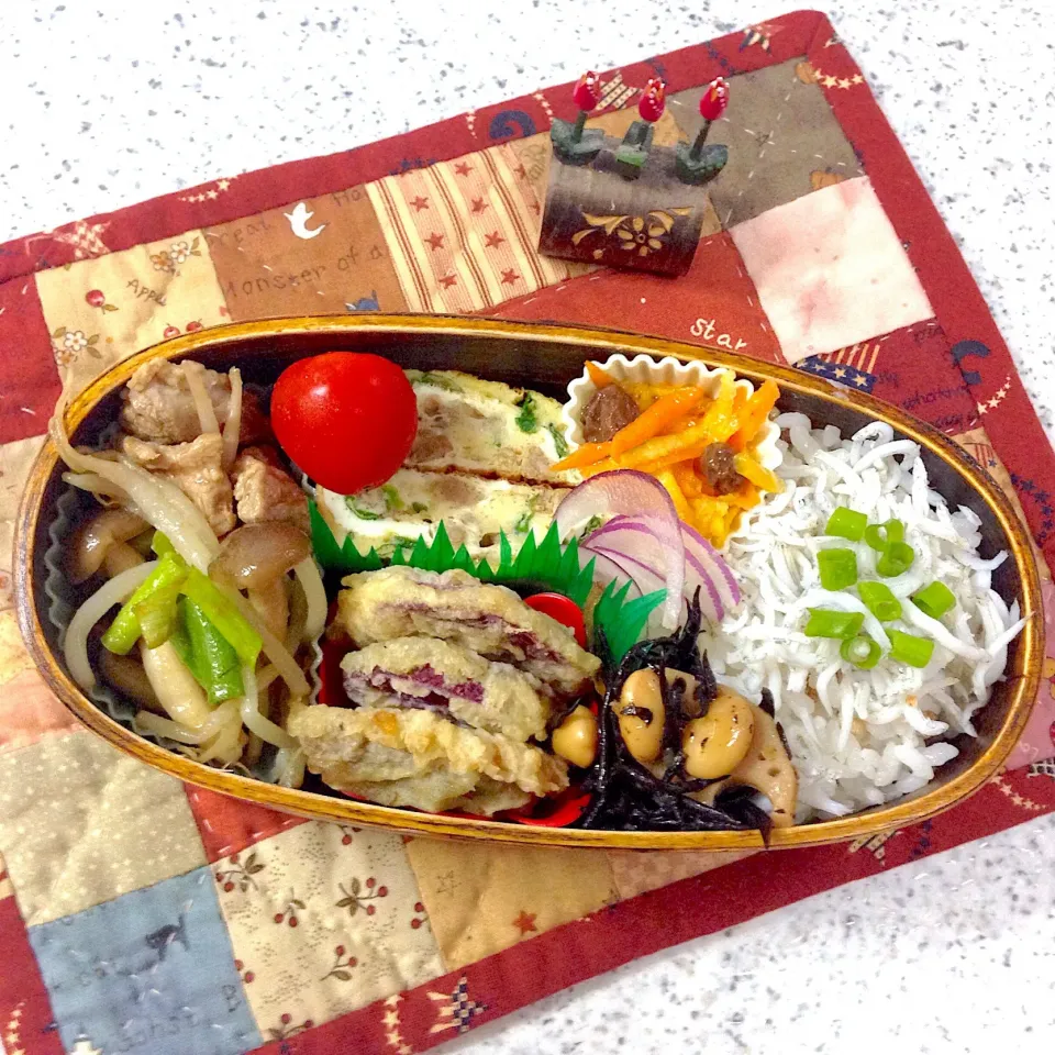 今日のお弁当😊 #夫弁当  #わっぱ弁当  #地味弁当|naonaomimichanさん