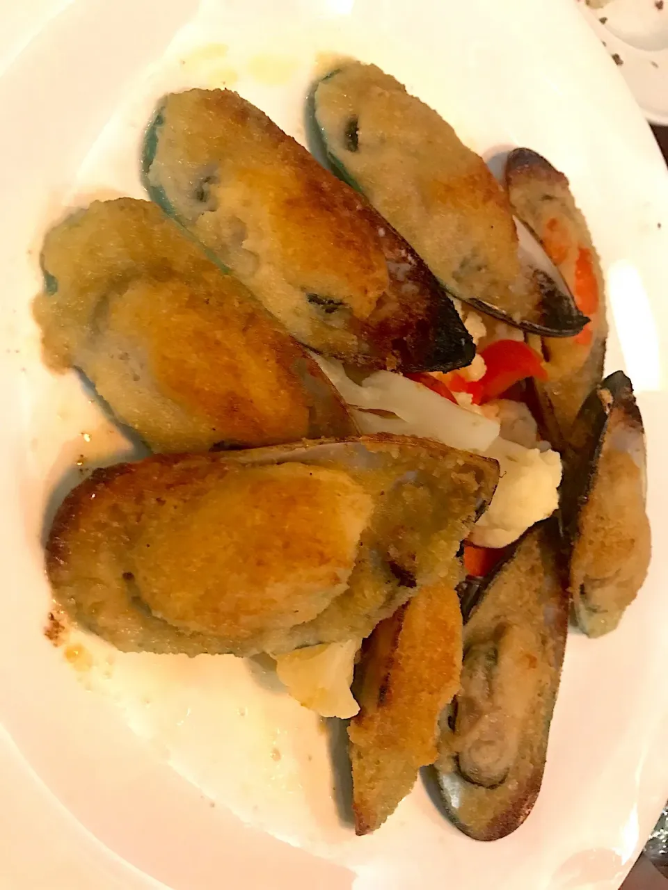 Baked half shell nz mussels|Sky Blueさん