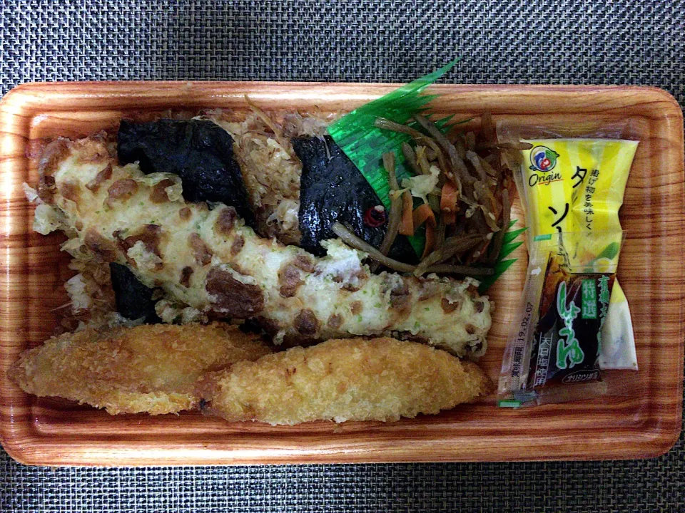 タルタルのり弁当|ばーさんさん