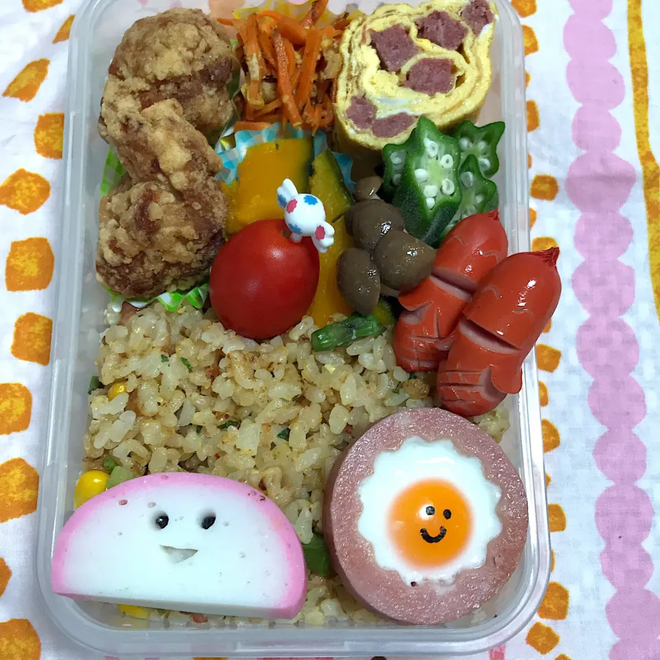 Snapdishの料理写真:2018年10月3日 オレ弁当♪|クッキングおやぢさん