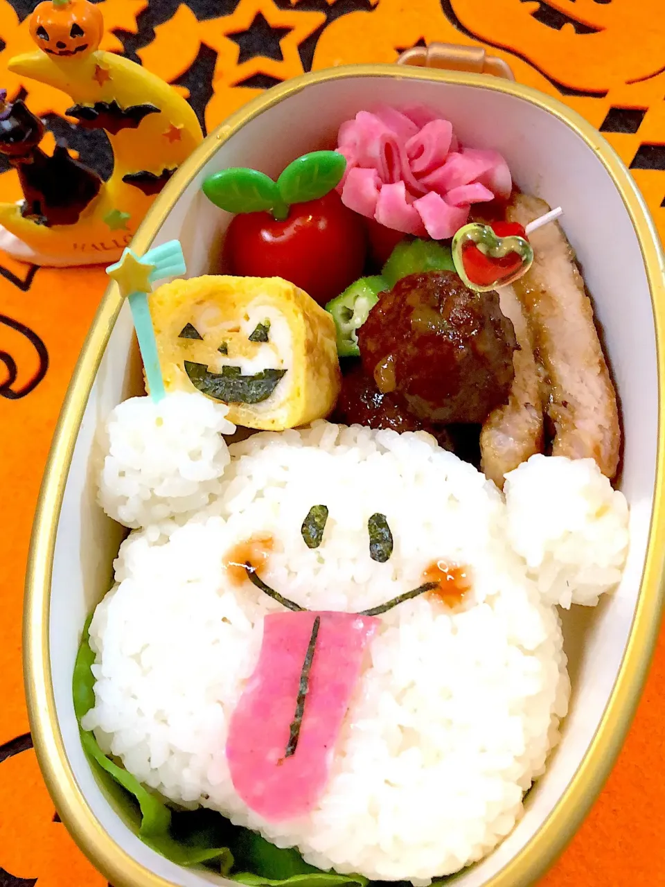 ハロウィンお弁当👻|Yuki Kawasumiさん