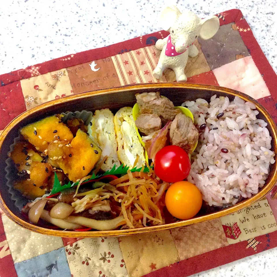 今日のお弁当 #わっぱ弁当  #地味弁当  #夫弁当|naonaomimichanさん