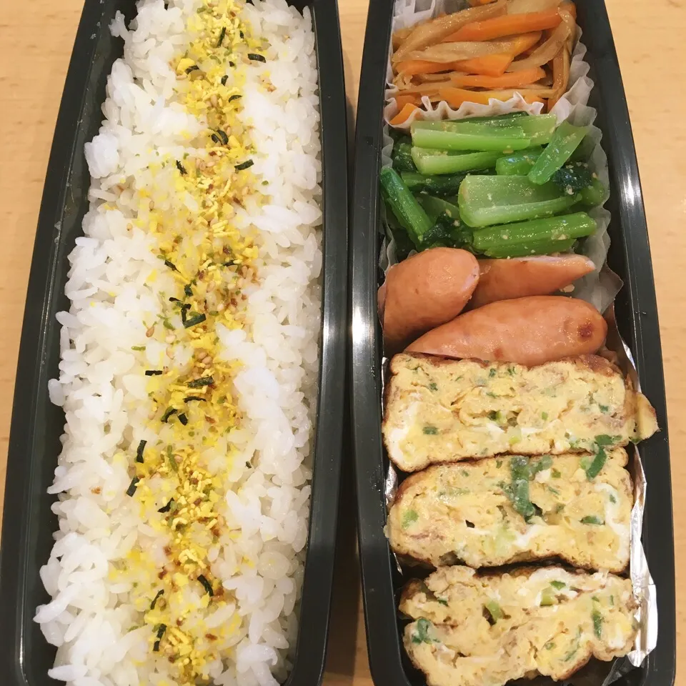 Snapdishの料理写真:オット弁当1003|hisakoさん