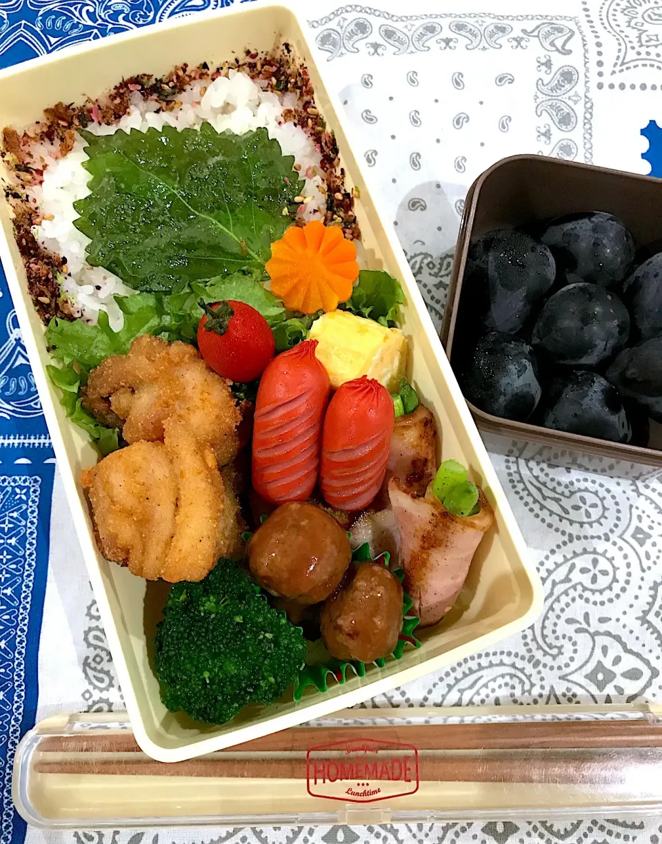 Snapdishの料理写真:2018.10.3 今日の娘弁当♡|mieさん