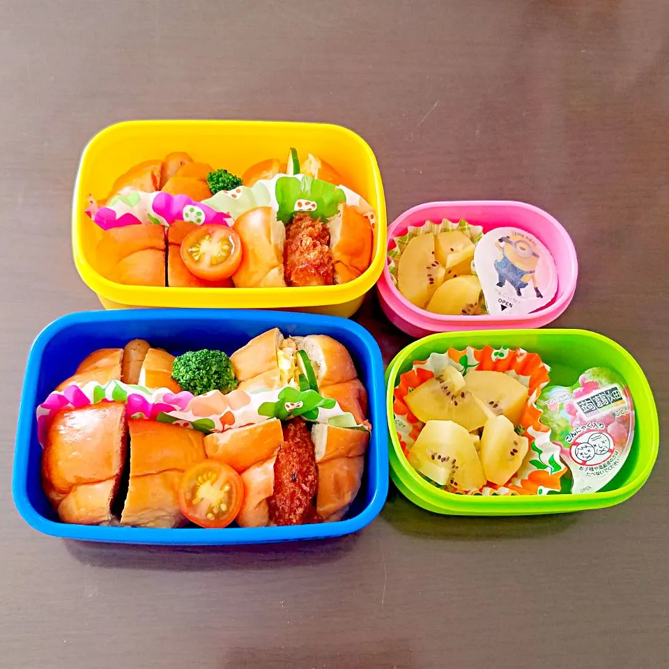 ロールパンの幼稚園弁当☆|Mami.Nさん