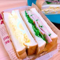 Snapdishの料理写真:サンドイッチ|りこさん