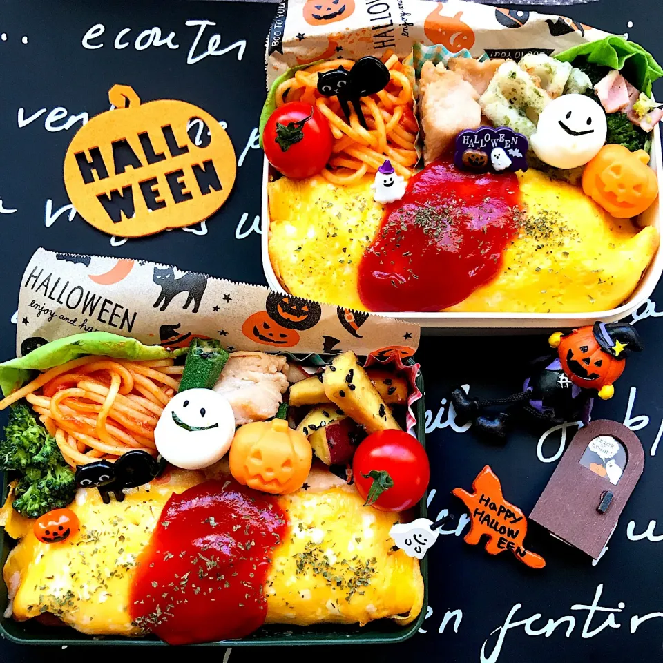 娘と私のハロウィン弁当🎃|ajaさん