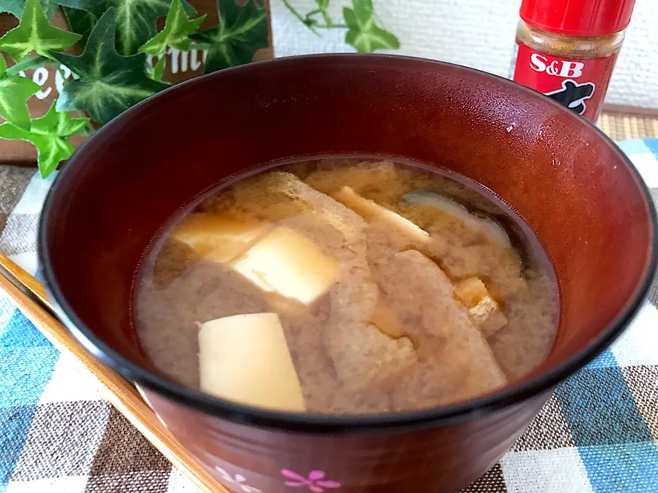 Snapdishの料理写真:豆腐のお味噌汁|kazumi_a♡さん