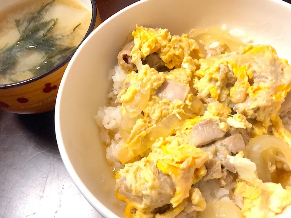 娘の作った親子丼😊|TAEさん