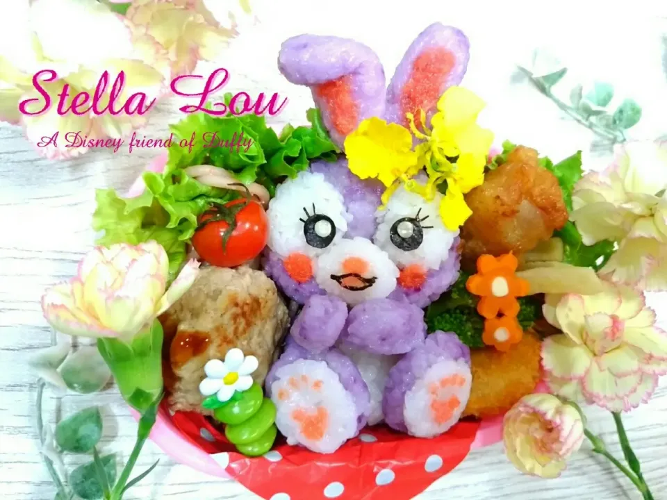 『🐰ステラ・ルー』弁当×medelu(毎週届くお花屋さん)🌼|ゆぅさん