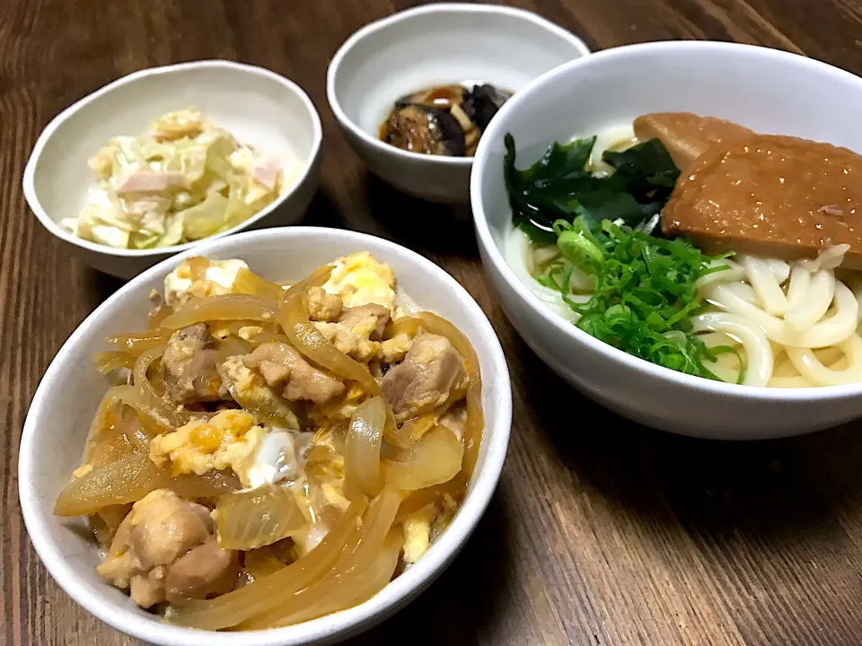 親子丼とうどん♫|yummy tommyさん