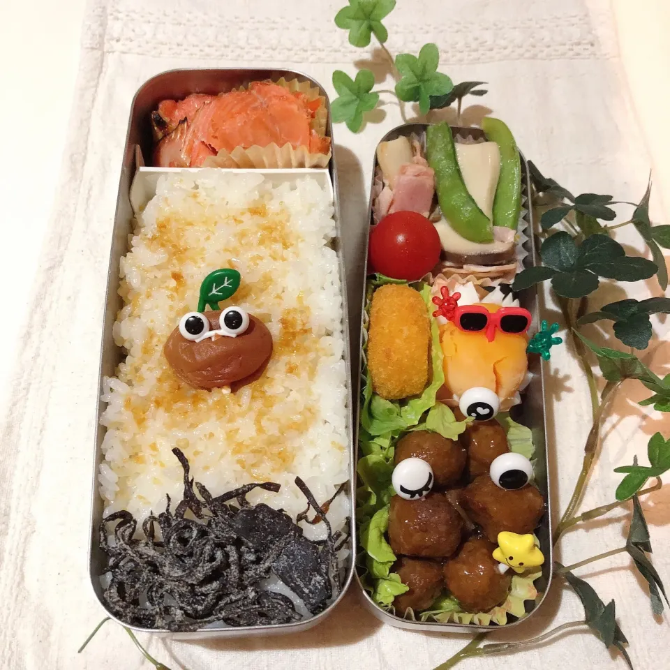 Snapdishの料理写真:10/4❤︎旦那さんのお弁当❤︎
#今日のお弁当 #弁当 #お昼ごはん #旦那さん弁当 #ランチ|Makinsさん