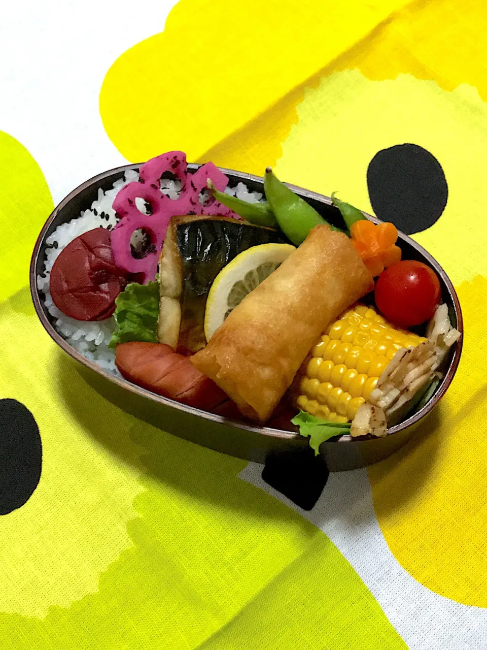 お弁当🍱 新米と塩鯖🐟|ナナさん