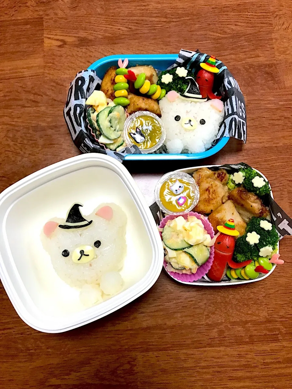 コリラックマ弁当♡ハロウィンver.|かなさん