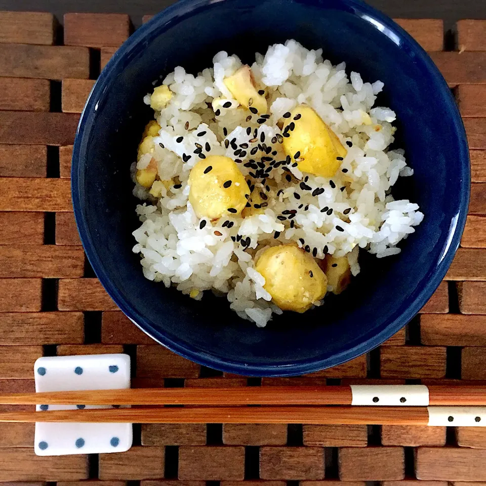 栗ご飯 🌰٩(ˊᗜˋ*)و|ジュリさん