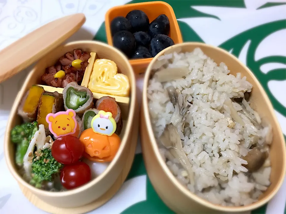 遠足🍙曲げわっぱ弁当|まるちゃんさん