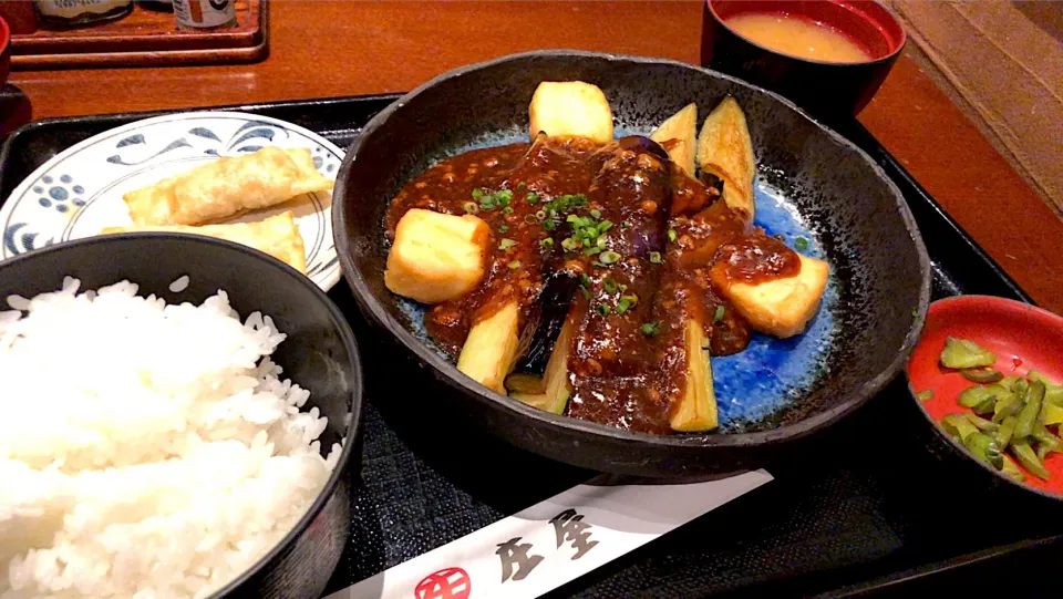 【日替】麻婆茄子豆腐を頂きました。|momongatomoさん